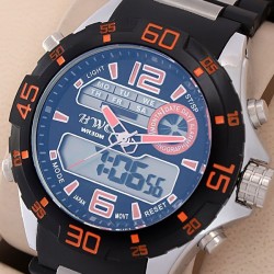 BWC Dual Time B-1421 Bracelet Watch